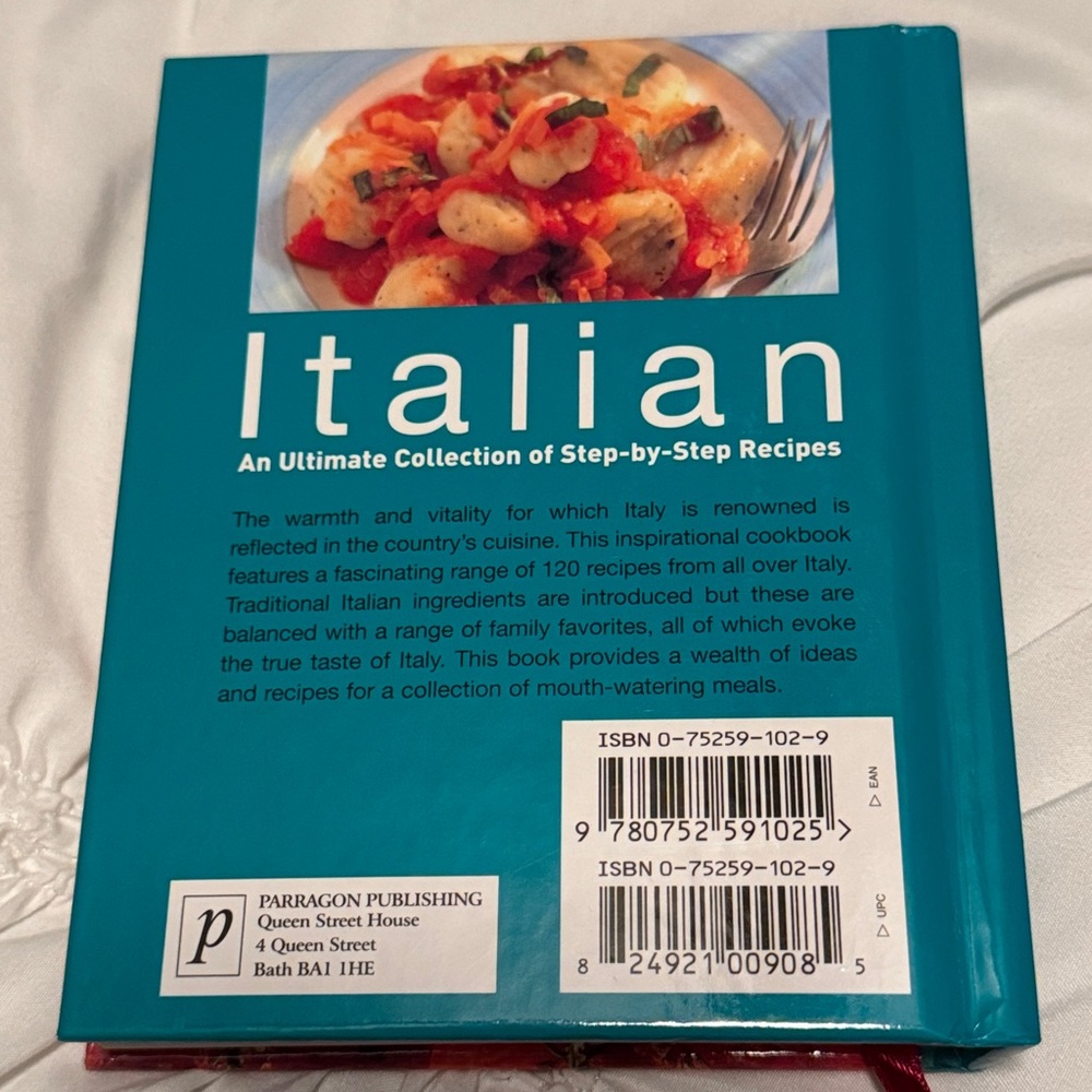 Mini Cookshelf Italian and Chicken Cookbook Set Cottage Decor - Picture 15 of 17